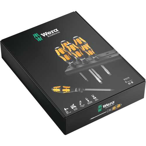 Series 900 Screwdriver set Chiseldriver & Rack, 6 Pcs. Cintas
