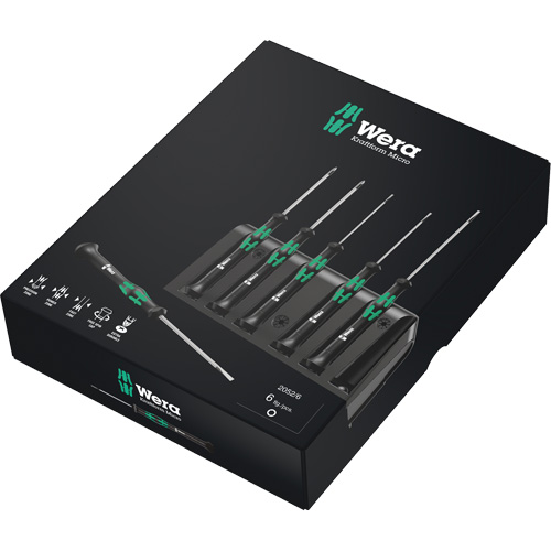 Precision Screwdriver Set, 6 Pcs. Cintas