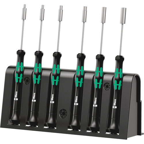 Micro Series Nut Driver Set, 6, Non Magnetic, Metric Cintas