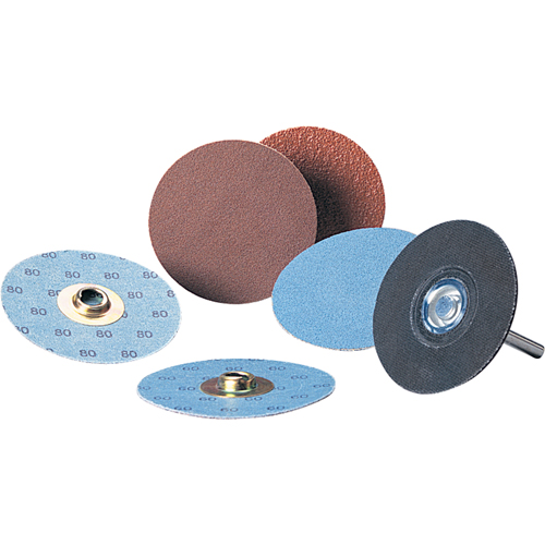 Disque &agrave; changement rapide Standard Abrasives, 3" dia., Grain P240, Oxyde d'aluminium Cintas