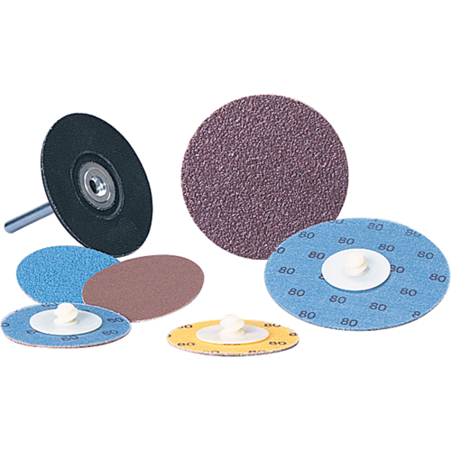 Disque &agrave; changement rapide Standard Abrasives, 2" dia., Grain 36, Oxyde d'aluminium Cintas