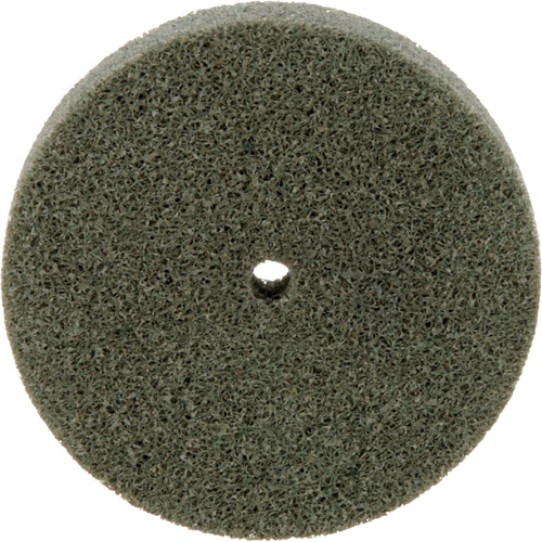 Standard Abrasives 500 Series Soft Density Unitized Wheels, 3" x 1/2", 1/4" Arbor, Medium Grit, Aluminum Oxide Cintas