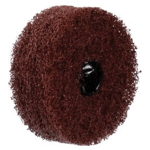 Meule Buff & Blend Standard Abrasives, 3" dia. x 3" la, Arbre 1/4", Oxyde d'aluminium Cintas