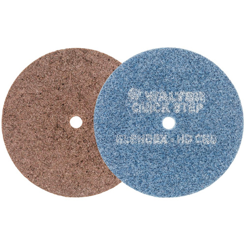 Disque de pr&eacute;paration de surface QUICK-STEP BLENDEX, 5" dia., Grain Extra grossier, Oxyde d'aluminium Cintas