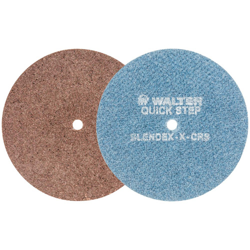 Disque de pr&eacute;paration de surface QUICK-STEP BLENDEX, 6" dia., Grain Extra grossier, Oxyde d'aluminium Cintas