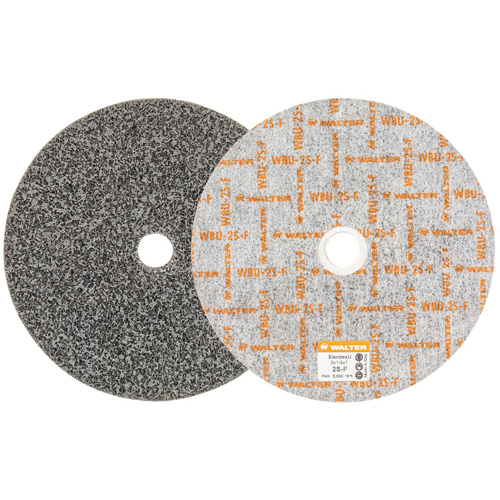 Blendex U Finishing Wheel, 6" Dia., 2SF Grit, Silicon Carbide Cintas