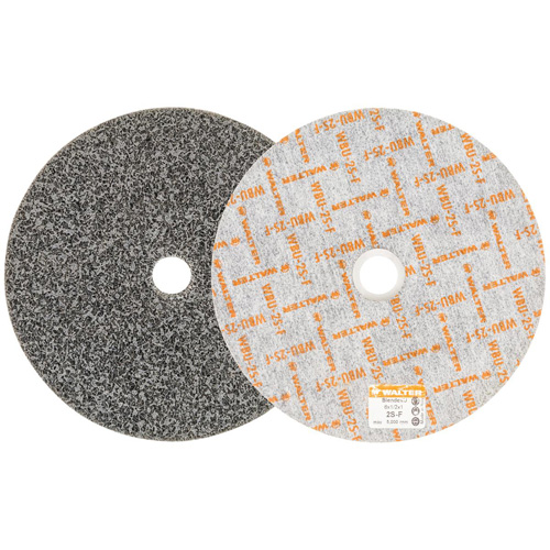 Disque de finition Blendex U, 6" dia., Grain 2SF, Carbure de silicium Cintas