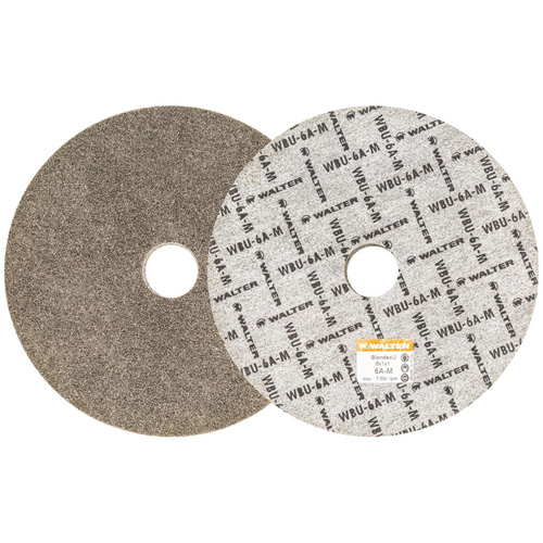 Disque de finition Blendex U, 6" dia., Grain 6AM, Carbure de silicium Cintas