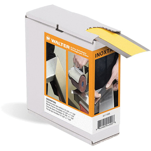 Inox Stainless Steel Tape, 0.15 mils Thick, 41.275 mm (1-5/8") x 5 m (16.375') Cintas