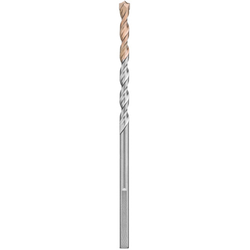 4-Flute Hammer Drill Bit, 3/16", 3-Flat Shank, Carbide Cintas