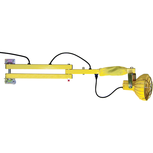 Lampes avec bras flexible pour quais, Ampoule Incandescente, Bras 60" Cintas