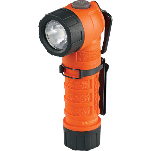 Lampe de poche &agrave; angle droit PolyTac 90 X, DEL, Piles CR123A, Polym&egrave;re Cintas