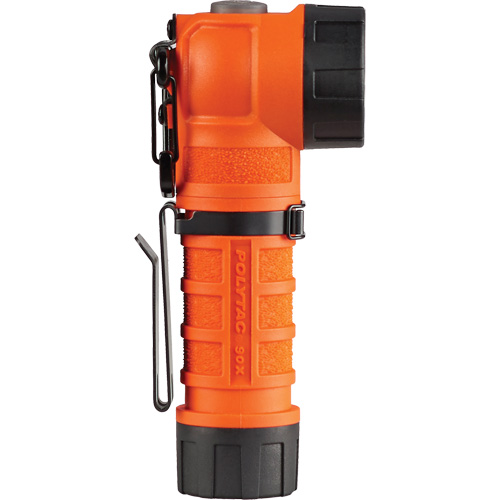 Lampe de poche &agrave; angle droit PolyTac 90 X, DEL, Piles CR123A, Polym&egrave;re Cintas