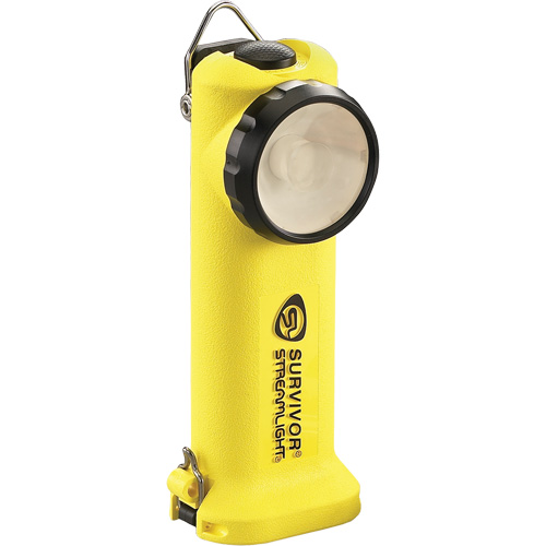 Survivor&reg; Flashlight, LED, Rechargeable/AA Batteries, Nylon Polymer Cintas