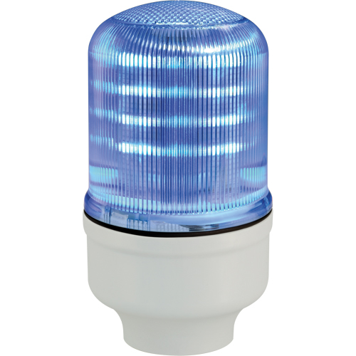 Streamline&reg; Modular Multifunctional LED Beacons, Continuous/Flashing/Rotating, Blue Cintas
