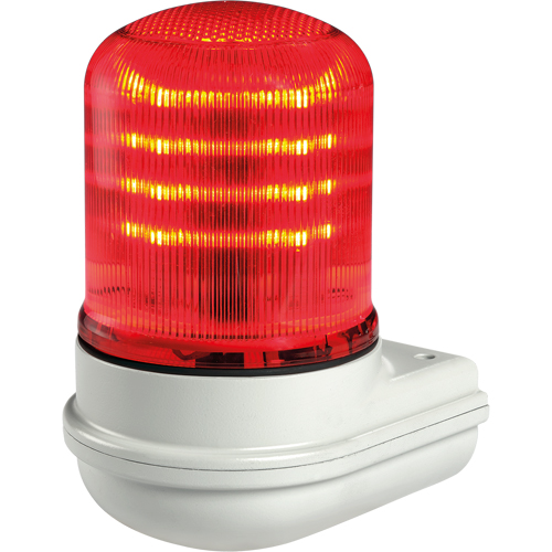 Streamline&reg; Modular Multifunctional LED Beacons, Continuous/Flashing/Rotating, Red Cintas