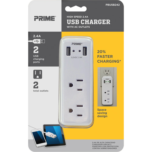 Prime&reg; USB Charger Cintas