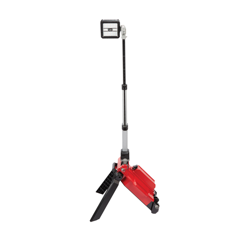 Tour d'&eacute;clairage double de chantier M18 Rocket avec cl&eacute; unique, DEL, 60 W, 5400 lumens, Boîtier en Plastique Cintas