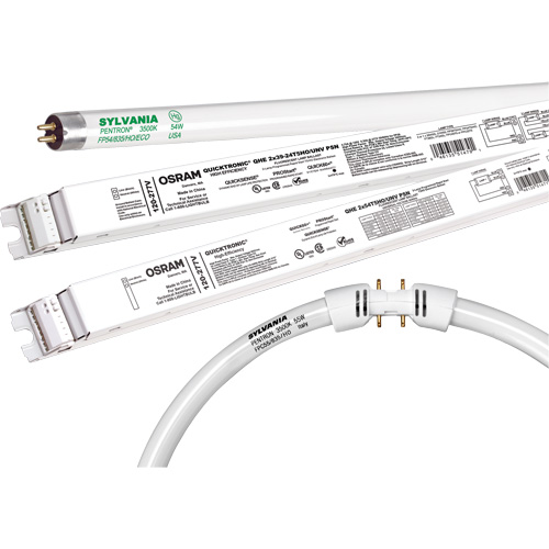 Ballast PROStart &agrave; efficacit&eacute; &eacute;lev&eacute;e QUICKTRONIC de Sylvania Cintas