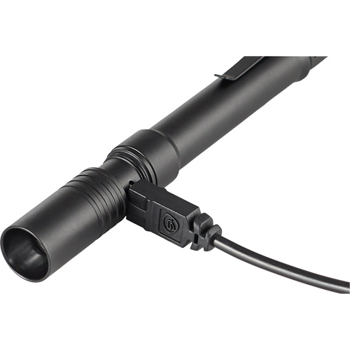 Lampe de poche stylo USB Stylus Pro, DEL, 350 lumens, Corps en Aluminium, piles Rechargeable, Compris Cintas