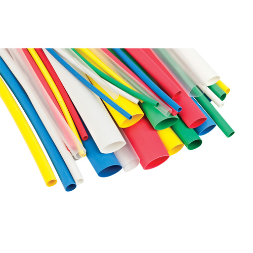 Heat Shrink Tubing, Thin Wall, 1/2', 0.25" (6.35mm) - 0.25" (6.35mm) Cintas