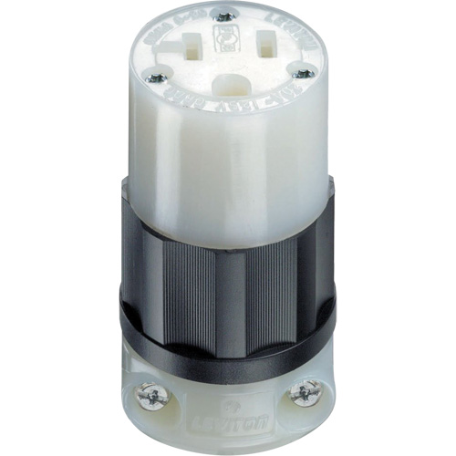 Industrial Grade Locking Connector, 5-20R, Nylon Cintas