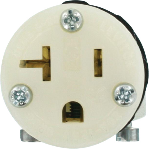 Hospital Grade Extension Plug Connector, 5-20R, Nylon Cintas