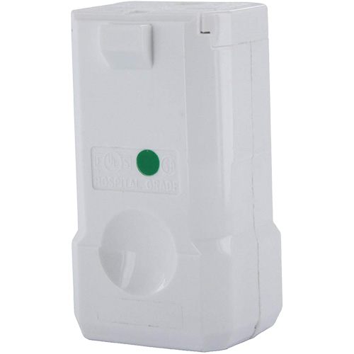 Hospital Grade Plug Connector, 6-15R, Nylon Cintas