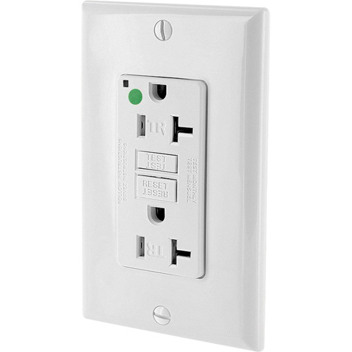 SmartlockPro&reg; Extra Heavy-Duty Self-Test GFCI Receptacle Cintas