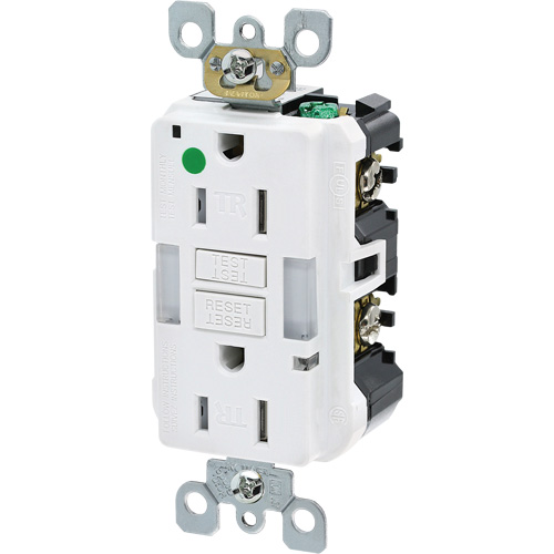 SmartlockPro&reg; Extra Heavy-Duty Self-Test GFCI Receptacle Cintas