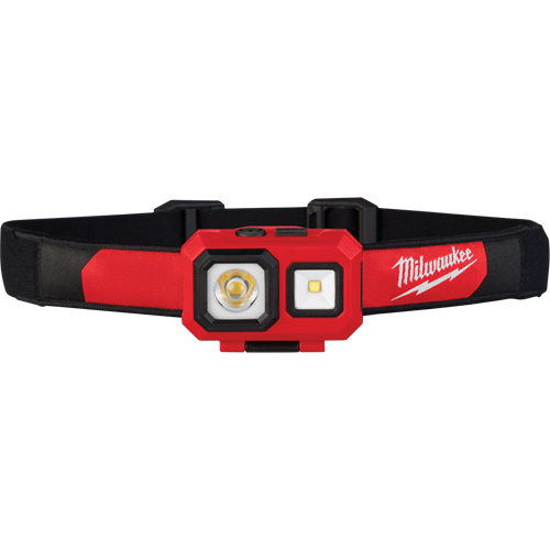Spot & Flood Beam Headlamp, LED, 450 Lumens, 2 Hrs. Run Time, AAA Batteries Cintas