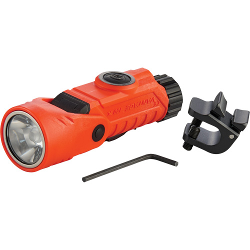 Lame de poche &agrave; alimentation multiple &agrave; angle droit pour casque Vantage 180 X, DEL, Piles Rechargeable/CR123A, Polym&egrave;re de nylon Cintas
