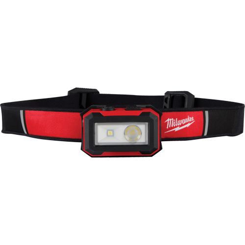 Lampe frontale magn&eacute;tique et lampe de travail, DEL, 450 lumens, 2,5 hres de fonctionnement, piles Rechargeable Cintas