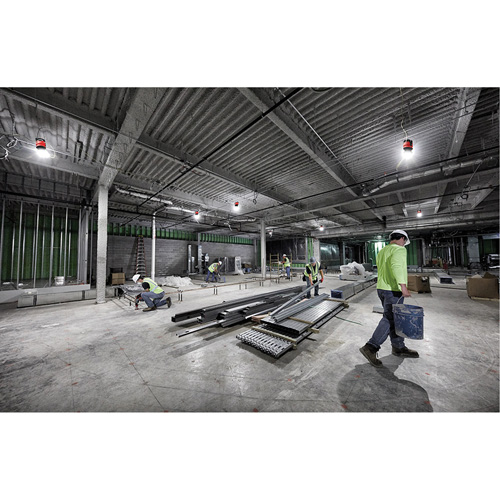 Lampe de chantier temporaire RADIUS, DEL, 130 W, 15000 lumens Cintas