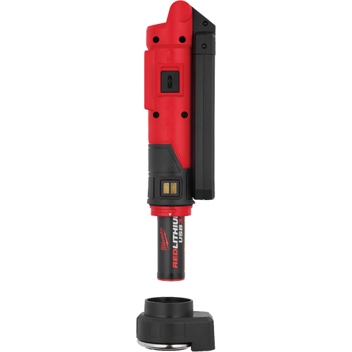 Cl&eacute; USB Redlithium avec aimant et socle de charge, Crochet/Magn&eacute;tique, Rechargeable, 550 lumens Cintas