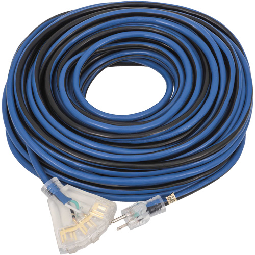 JLEC-12100 Contractor Grade Extension Cord, Indoor/Outdoor, SJTOW, 12 AWG, 15 A, 100' Cintas