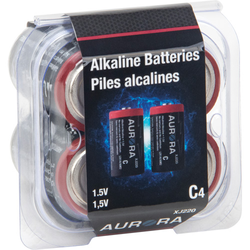 Piles alcalines industrielles, C, 1,5 V Cintas