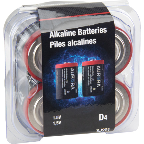 Industrial Alkaline Batteries, D, 1.5 V Cintas