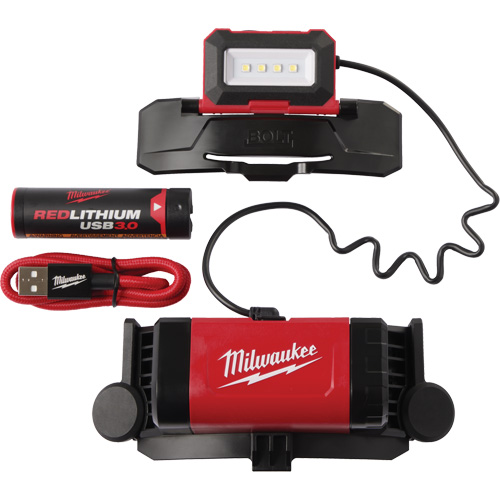 Lampe frontale USB Redlithium Bolt, DEL, 600 lumens, 4 hres de fonctionnement, piles Rechargeable Cintas