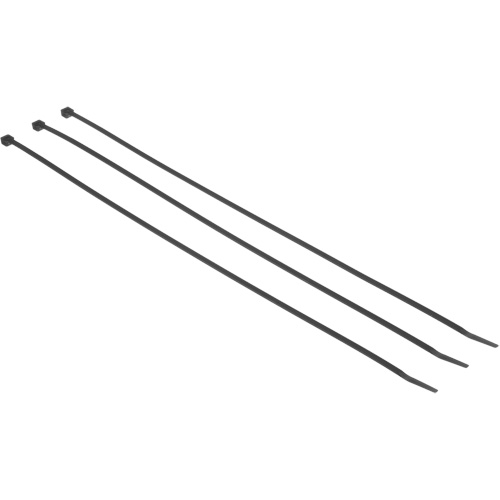 Steel Barb Cable Tie, 7-3/10" Long, 50 lbs. Tensile Strength, Black Cintas