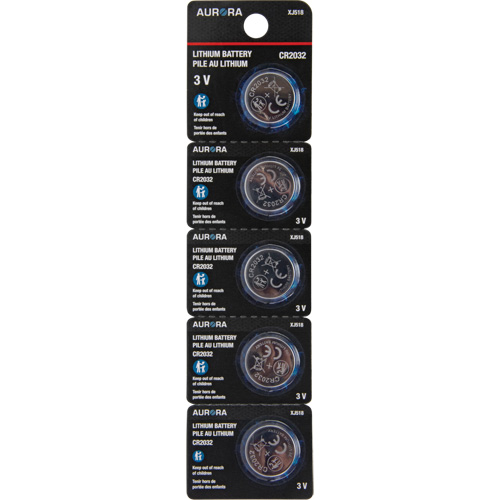 Piles au lithium CR2032, 3 V Cintas