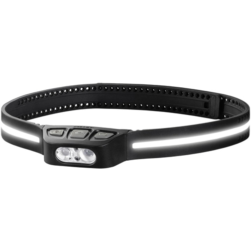 Lampe frontale avec &eacute;clairage sur 360° LHS500R, DEL, 515 lumens, 2,5 hres de fonctionnement, piles Rechargeable Cintas