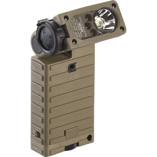 Sidewinder&reg; X High-Output Multi-Fuel Military Light with Tilting Head, LED, 275 Lumens, AA Batteries Cintas