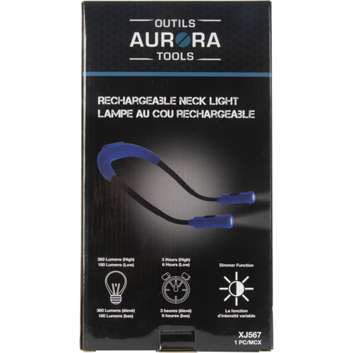 Lampe de travail, Lampe tour de cou, Rechargeable, 300 lumens Cintas