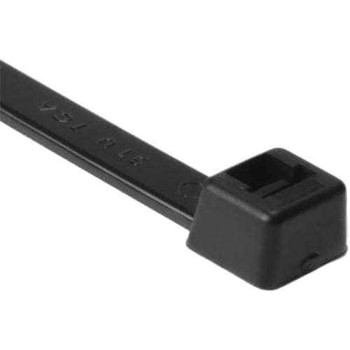 Attache-c&acirc;ble pour usage intense, Longueur 15", R&eacute;sistance &agrave; la traction 120 lb, Noir Cintas