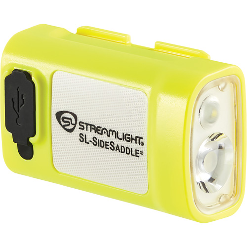 Lampe de casque SL-SIDESADDLE USB pour casques et casques de s&eacute;curit&eacute;, DEL, 350/320/400 lumens, 6,25/7/5 hres de fonctionnement, piles Rechargeable Cintas