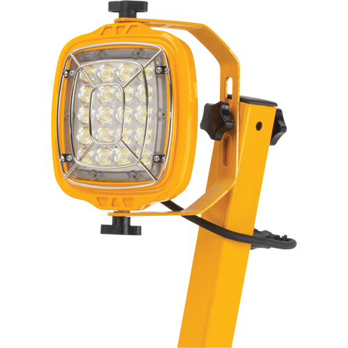 Lampe de quai, Bras 40", 50 W, Ampoule DEL, M&eacute;tal Cintas