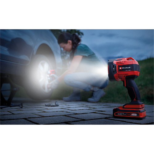 18V Cordless LED Spotlight (Tool Only), LED, 2500 Lumens, Rechargeable Batteries Cintas