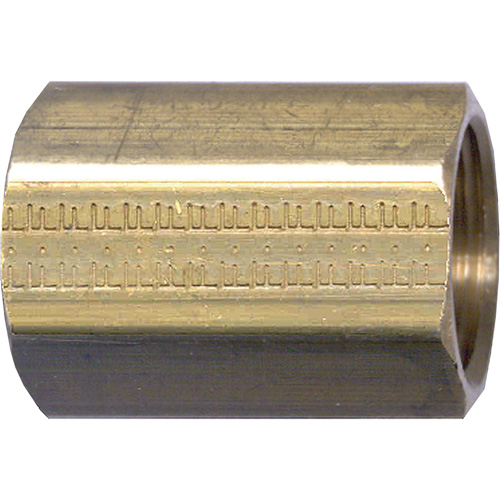 Pipe Coupling, Brass, 3/8" Cintas