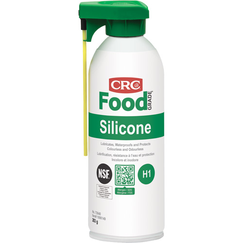 Lubrifiants au silicone pour la transformation alimentaire, Canette a&eacute;rosol Cintas